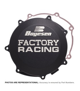 CLUTCH COV KX125 94-02 BK