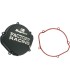 CLUTCH CVR CR125 BLK