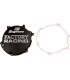 CLUTCH COVER KX125 BLK