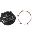 CLTCH CVR KX250 BLK 03-04
