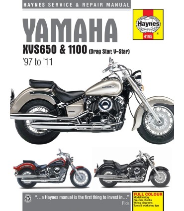 MANUAL YAM XVS650/1100