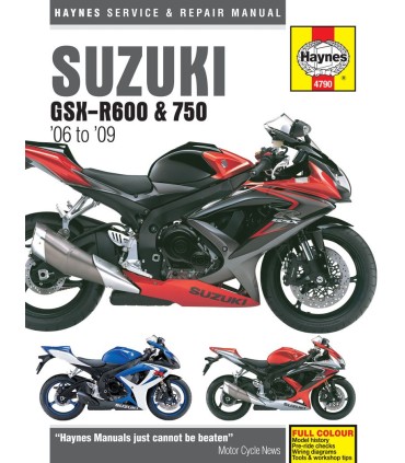 SUZUKI GSX R600 & 750 (06