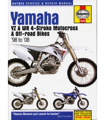 YAHAMA YZ & WR 4 STR M/CR