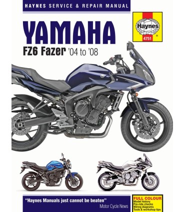 YAMAHA FZ6 FAZER 04 - 08