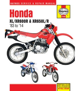 MANUAL HON XL600R/XR600R