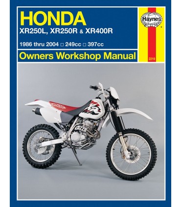 MANUAL HONXR250R/250L/400