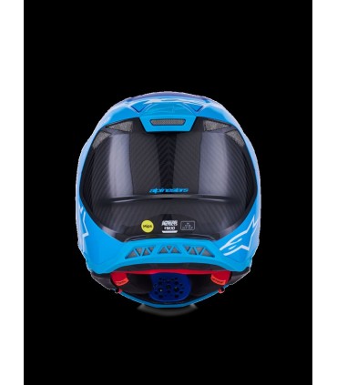HELMET S-M10 FLOOD BLUE/BLK-CA