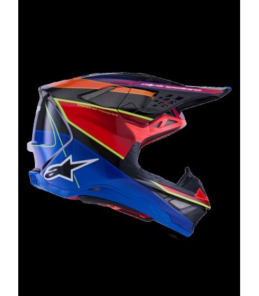 HELMET S-M10 ERA BLUE/RED/YL X