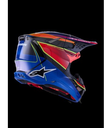 HELMET S-M10 ERA BLUE/RED/YL S