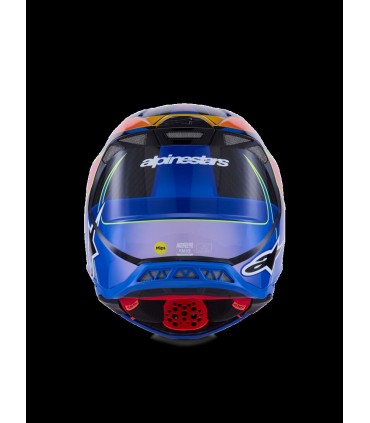HELMET S-M10 ERA BLUE/RED/YL S