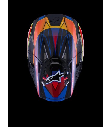 HELMET S-M10 ERA BLUE/RED/YL L