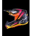 HELMET SM7 RISE BLK/YL/PINK S