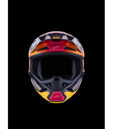 HELMET SM7 RISE BLK/YL/PINK M