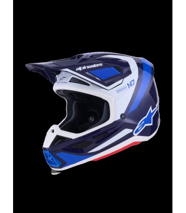 HELMET SM7 RISE BLUE/WHITE XL
