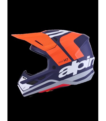 HELMET SM7 CORE ORAN/BLUE XS