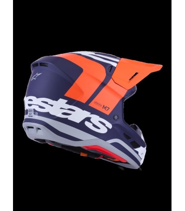 HELMET SM7 CORE ORAN/BLUE XL