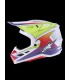 HELMET SM7 FUSE WHT/YL/PU XS