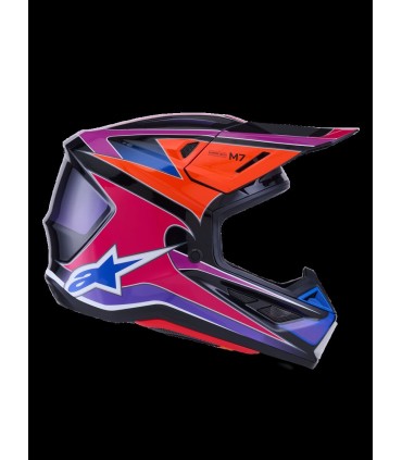 HELMET SM7 FUSE BLU/PU/PINK XS