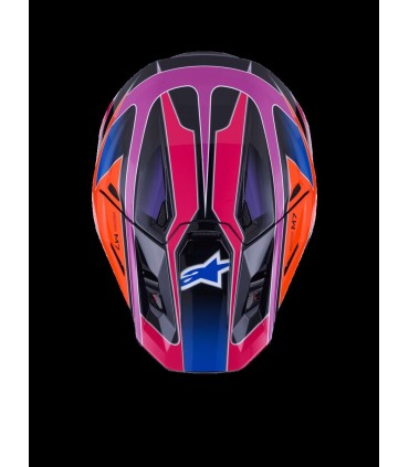 HELMET SM7 FUSE BLU/PU/PINK S