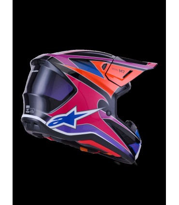 HELMET SM7 FUSE BLU/PU/PINK XL