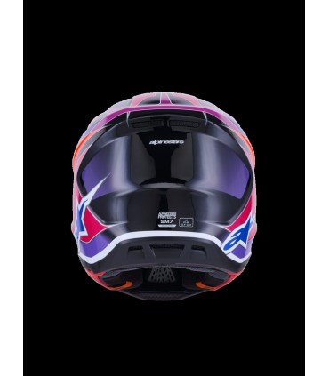HELMET SM7 FUSE BLU/PU/PINK XL