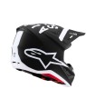 HELMET SM7 DASHER BLK/WHT XS