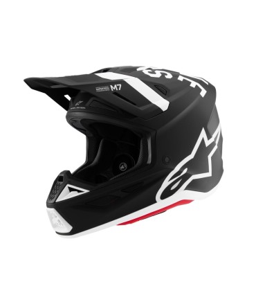 HELMET SM7 DASHER BLK/WHT XS