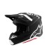 HELMET SM7 DASHER BLK/WHT S