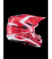 HELMET SM7 DEED RED/BLK/WH L