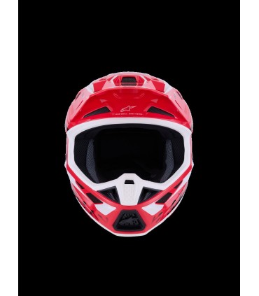 HELMET SM7 DEED RED/BLK/WH XL