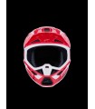 HELMET SM7 DEED RED/BLK/WH XL
