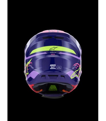 HELMET SM7 DEED PURPLE/PINK XS