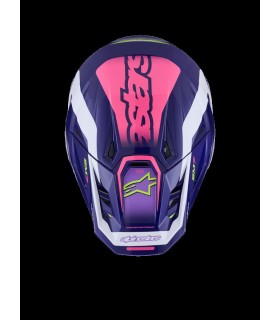 HELMET SM7 DEED PURPLE/PINK L