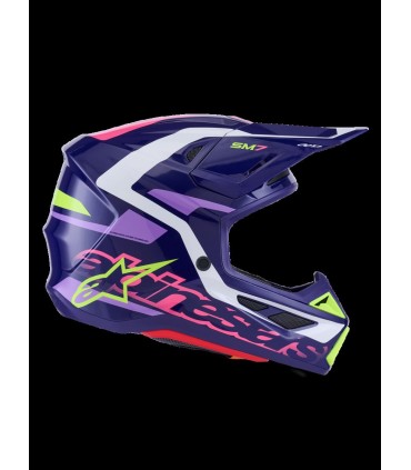 HELMET SM7 DEED PURPLE/PINK L