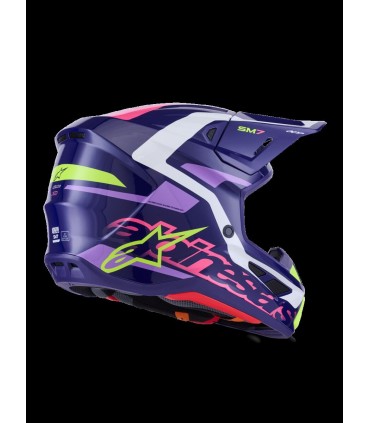 HELMET SM7 DEED PURPLE/PINK 2X