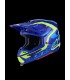 HELMET SM7 DEED BLUE/YEL 2X