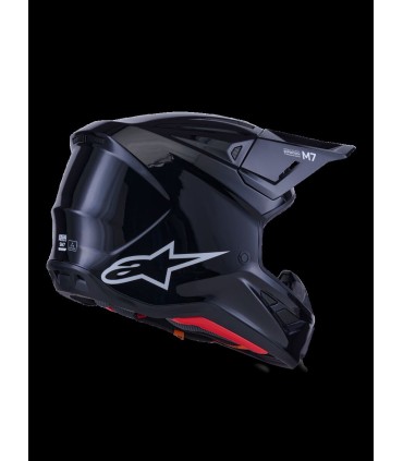 HELMET SM7 BLACK-GLOSS XS