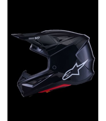 HELMET SM7 BLACK-GLOSS S