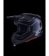 HELMET SM7 BLACK-GLOSS L
