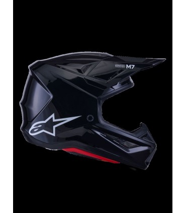 HELMET SM7 BLACK-GLOSS XL