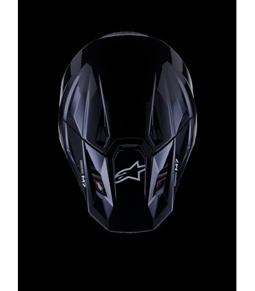 HELMET SM7 BLACK-GLOSS 2X