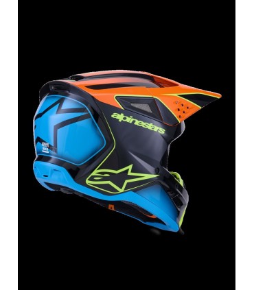 HELMET SM3 FRAY BLK/OR/YL M