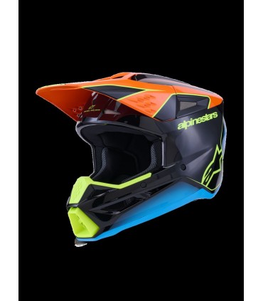 HELMET SM3 FRAY BLK/OR/YL 2X