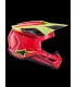 HELMET SM3 FRAY RED/YL/BLK S