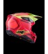 HELMET SM3 FRAY RED/YL/BLK S
