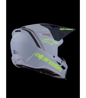 HELMET SM3 RADIUM GRAY/BLK/YL 