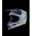HELMET SM3 RADIUM GRAY/BLK/YL 