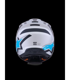 HELMET SM3 HEAT SILV/BL/BLK XS