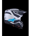 HELMET SM3 HEAT SILV/BL/BLK S