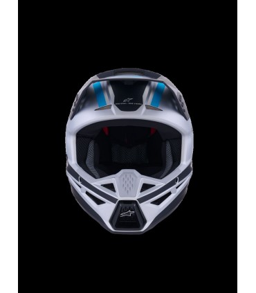 HELMET SM3 HEAT SILV/BL/BLK S
